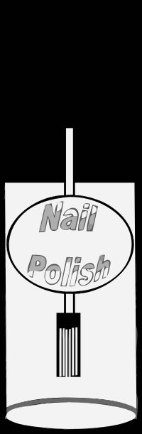 empty nail polish