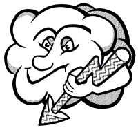 thunderbolt - lineart
