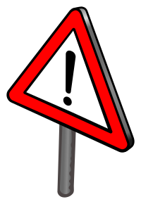 traffic sign - coloured