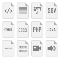 gray icons