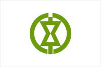 Flag of Monbetsu, Hokkaido