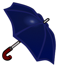 umbrella - coloured