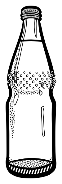 bottle - lineart