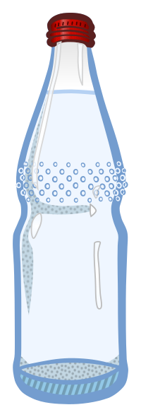 bottle - coloured
