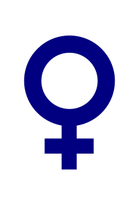 female gender symbol