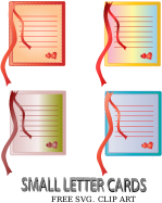 Small Letter Cards