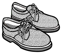shoes - lineart