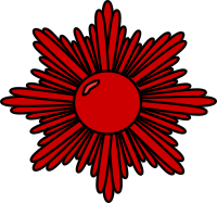 Red starburst