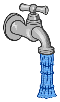 water - coloured