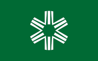 Flag of Rusutsu, Hokkaido