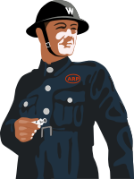 WW2 Air Raid Warden