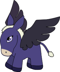 Pegasus donkey