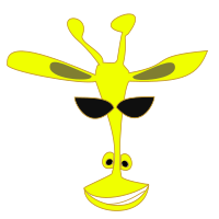 giraffe smile