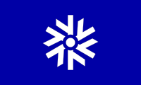 Flag of Toya, Hokkaido