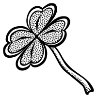 clover - lineart