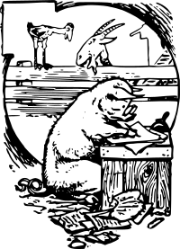 Scribe Pig
