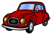 car - coloured