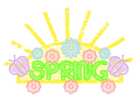 Spring Word Art