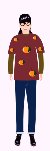 t-shirt orange 01