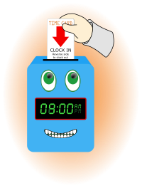 Happy Time Clock