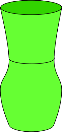 Neon Green Vase