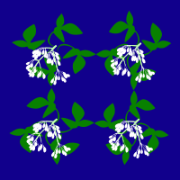 Leaves and blossoms 02
