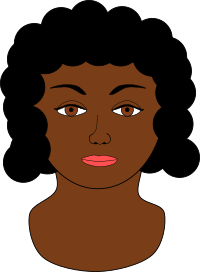 Lady's face