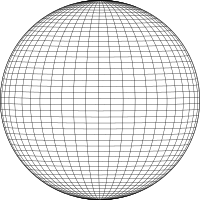 3D Wireframe Sphere