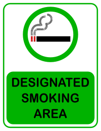 Designated Smoking Area