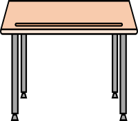Simple school desk