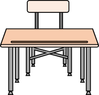 An empty desk