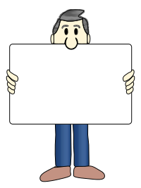 Man and Sign