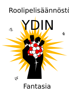 Logo for role-playing game ruleset "YDIN"