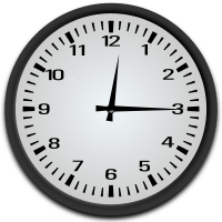 Quarter Past 12 o'clock