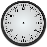 Blank Clock