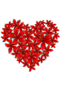 Flowery heart