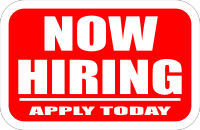 Now Hiring Sign