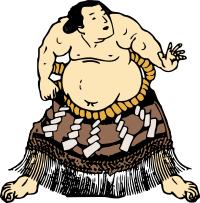 Sumo Wrestler - Hand Out