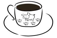 Cup with pig design
