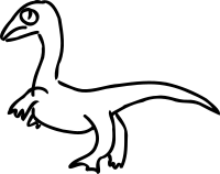 Sad dino