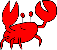 Friendly crab