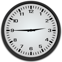 Quarter to 3 o'clock