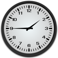 Quarter to 2 o'clock