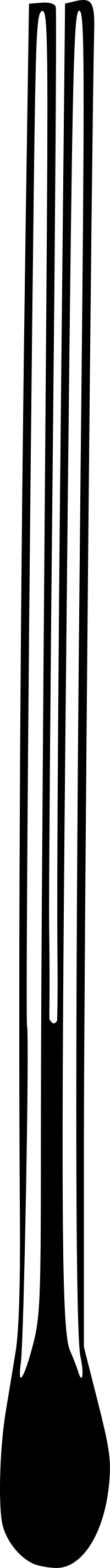 Simple thermometer 