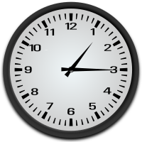 Quarter past 1 o'clock