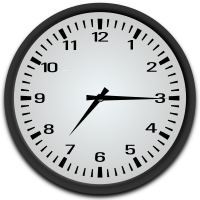 Quarter past 7 o'clock