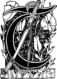 Fancy Letter T