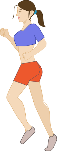 Jogging Woman