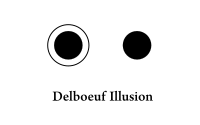 Delboeuf Illusion