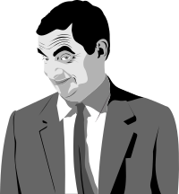 Mr. Bean (halftone)
